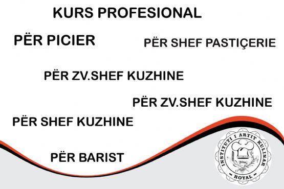 Kurse profesionale per Kulinarine nga INSTITUTI KULINAR ROYAL, KURSET PR...