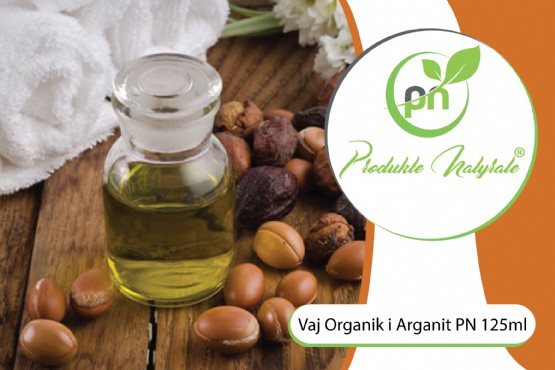 Vaj Organik i Arganit PN 125ml, Oil Argania Spinosa, Vaj Argani Per Floket, Vaji I Arganit Ne Floke, Vaj Argani Per Fytyren,  Vaj Argani Per Kancerin, Vaj Argani Per Plakjen, Vaj Argani Per Rrudhat, Vaj Argani Ne Fytyre, Vaj Argani Per Trupin