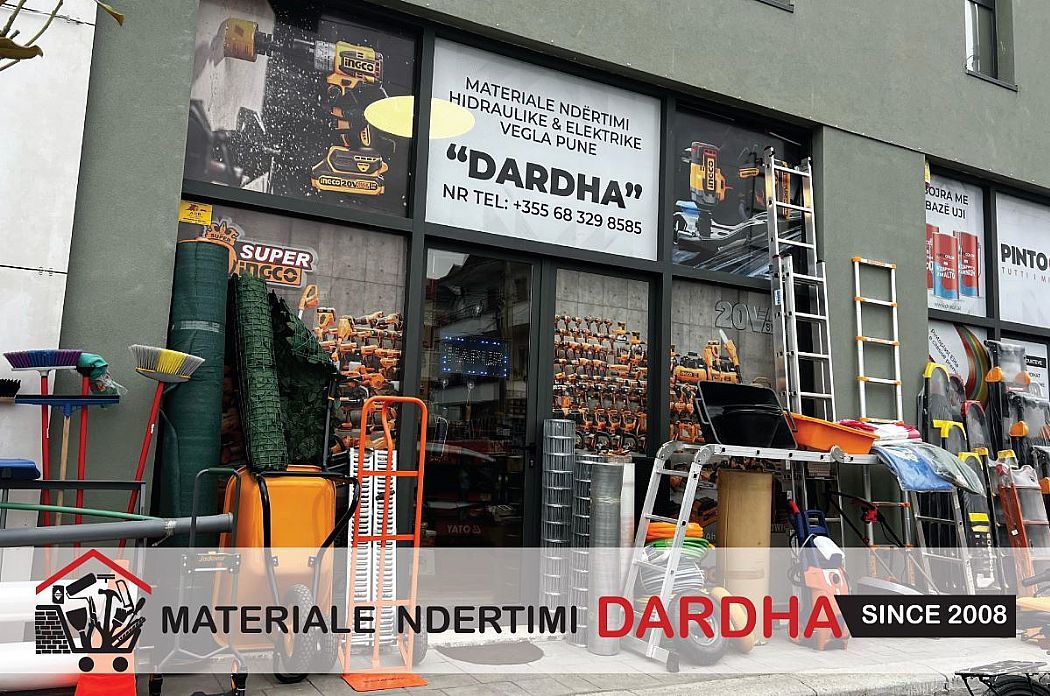 MATERIALE NDËRTIMI DARDHA